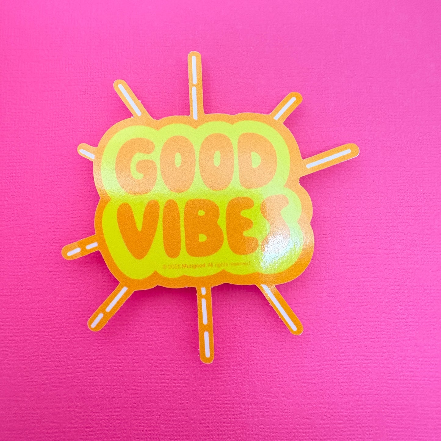 Good Vibes-Sticker