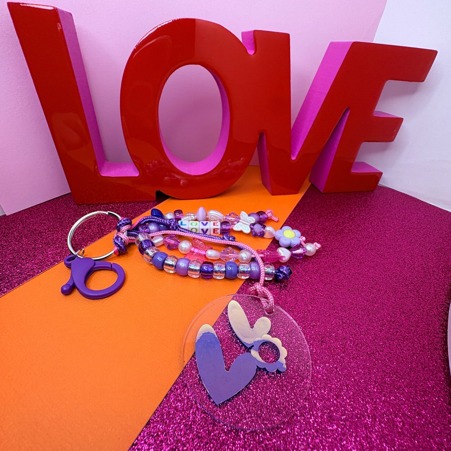 Love- Keychain