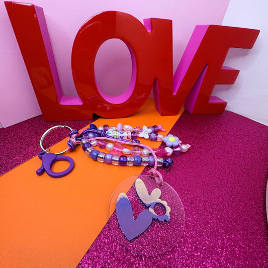 Love- Keychain